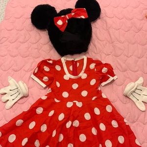 Vintage handmade Minnie Mouse costume